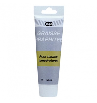 Graisse graphitée haute température utilisable de 20 à 160 pour vannes de vapeur et fluides thermiques pot de 350g