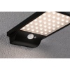 Applique solaire LED Solveig à détection 48 W 3000K 300 lm IP44 noir