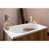 Siege en teck pour baignoire Nomade 120 x 70 cm