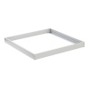 Cadre saillie pour dalle LED King 300x1200 mm aluminium laqué blanc