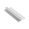 Profil aluminium Glax pour bande LED à enduire pour plaque de plâtre 3 m angle 90 rentrant