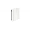 Radiateur électrique chaleur douce Axane digital horizontal 500W blanc