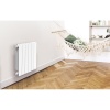 Radiateur électrique chaleur douce Axane digital horizontal 500W blanc