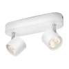 Plafonnier LED Star 2x45 W 2x500 lm 2700K blanc gradable