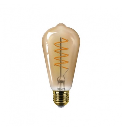 Lampe LED ST64 filament E27 4 W 250 lm 1800K ambré gradable