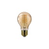 Lampe LED A60 filament E27 4 W 250 lm 1800K ambré gradable