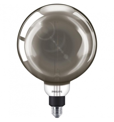 Lampe LED giant globe E27 65 W 200 lm 1800K fumé gradable