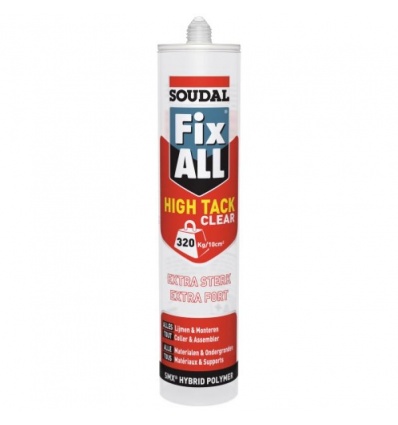 Mastic colle Fix All High tack à très haute adhérence initiale à base de polymère hybride coloris noir 290ml