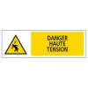 Rectangle rigide Danger haute tension