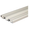 Ferrures Esprit P30019 pour portes de meubles Rails bas 65 satiné argent 5M14