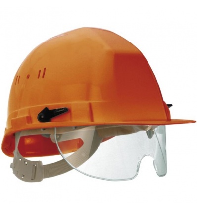 Casque avec lunettes Visiocéanic Orange