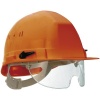 Casque avec lunettes Visiocéanic Orange