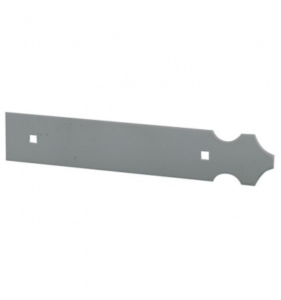 Contrepenture finition noir longueur 225 mm pour volets aluminium et PVC