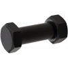 Patère Bolt XL en aluminium longueur 90 mm largeur 36 mm finition noir mat