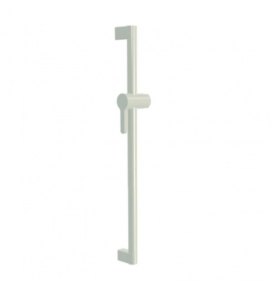 Barre de douche Verso Care 600 mm antibactérienne avec support de douchette Gris foncé 018