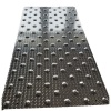 Dalles podotactiles intérieures et extérieures Wacces à visser ou coller aluminium grain de riz 420 x 825 mm