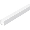 Profil de guidage U25 pour installation souspente 25 x 25 mm épaisseur 2mm longueur 2550 mm