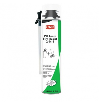 Mousse polyuréthane coupe feu 2 en 1 manuelle et pistolable carton de 12 aérosols de 750 ml net