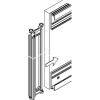 Garniture complète pour 1 porte bois 25kg hauteur 12501850 mm profmax 650mm réversible droite et gauche Concepta 25