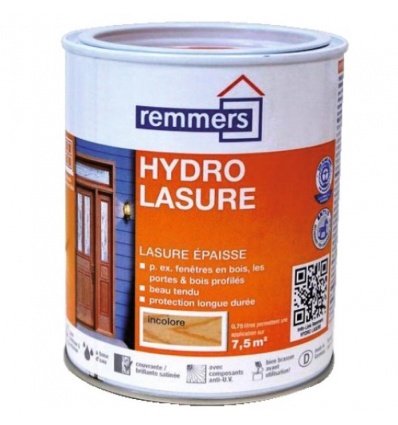 Lasures hydro acryliquepolyuréthane Compact teinte incolore bidon de 075 litres