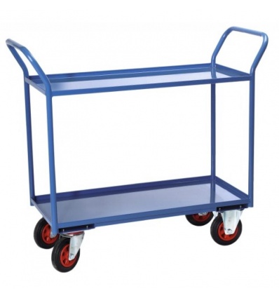 Servante chariot 2 plateaux 18 kg charge maxi 400 kg