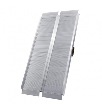 Rampe daccès pliable aluminium largeur 760 mm hauteur 130 mm longueur 1250 mm