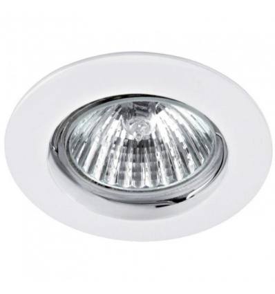 Spot encastré sans lampe Disk blanc GU10