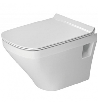 Abattant double Durastyle Compact blanc à frein de chute