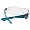 Lunettes RUSH larges branches noirBleu