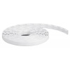 Bande cacheperforations en rouleau pour cremaillères pas de 32 mm longueur 4224 mm finition blanc