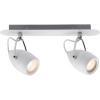 Spot LED Drop 2 x GU10 max 10 W blanc IP44