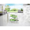 Ensemble Le Mans II 2 plateaux Arena Style fond blanc ice white L450 sens droite axe H720900mm sans amortisseur