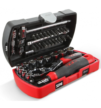 Coffret Pocket de 39 outils Sam outillage POCKETRJZ