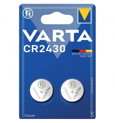 Varta 2 piles lithium CR2430