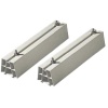 Paire de supports de sol 450 mm