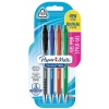 Stylo bille Paper Mate FLEXGRIP GEL robuste et durable pour écriture ultra douce séchage rapide sachet de 4 coloris