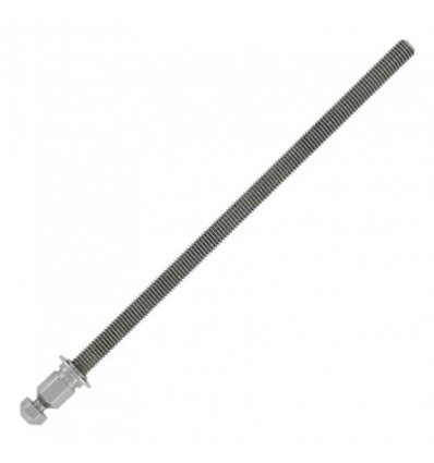 Gâche rallongée pour arrêt de volet Stopbox pose sur ITE isolation thermique par lextérieur inox M8 x 300 mm B 10