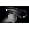 Ensemble Le Mans II 2 plateaux Arena Pure fond anthracite L450 sens gauche axe H600750mm sans amortisseur