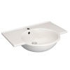 Lavabo plan Sapho 65X52 blanc