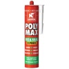 Mastic colle polymère POLYMAXFIXSEAL EXPRESS blanc carton de 12 cartouches de 425g