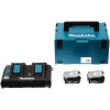 Pack 2 batteries 5 Ah chargeur double coffret de transport