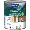 Vernis Bois extérieur intérieur Environnement avec 80 dingrédients biosourcés incolore mat pot de 1l