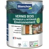 Vernis Bois extérieur intérieur Environnement avec 80 dingrédients biosourcés incolore mat pot de 1l