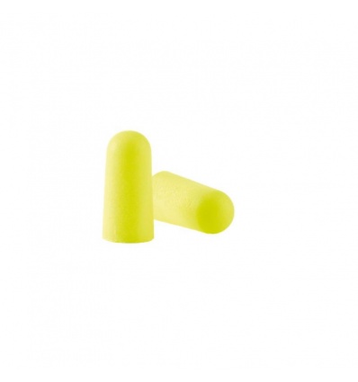 Bouchons doreilles jetables bte de 250 EARSOFT YELLOW NEONS