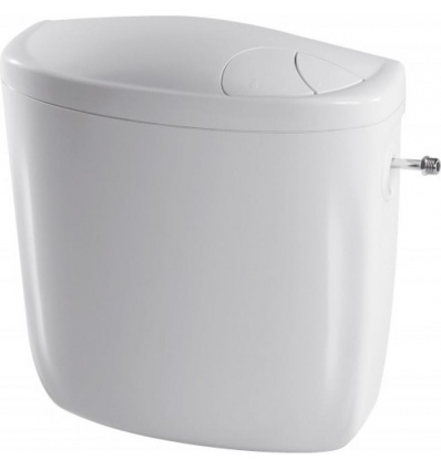 Réservoir attenant double touche Régistar 36 litres blanc 2150