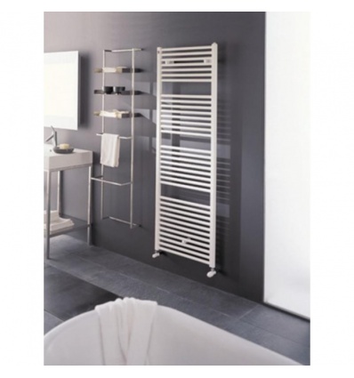 Radiateur sèche serviettes Ares eau chaude Hauteur 1462 mm Largeur 530 mm 711 W