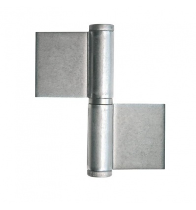 Paumelles de grille lames symétriques type PG inox hauteur 100 mm boîte de 10