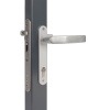 Serrure à encastrer Sixtylock tout inox coffre de 57 axe à 40 carré 8 mm pour profil de 60 mm