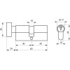 Cylindre modèle TE5 sentrouvrant