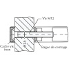 Kit de fixation pour bâton de maréchal STG réf NTMS 12A